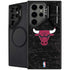 NBA Chicago Bulls Black Distressed Galaxy S25 Ultra Kickstand Case